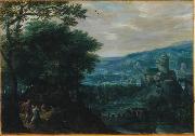 Gillis van Coninxloo Landscape with Venus and Adonis France oil painting artist